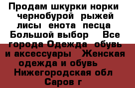 Продам шкурки норки, чернобурой, рыжей лисы, енота, песца. Большой выбор. - Все города Одежда, обувь и аксессуары » Женская одежда и обувь   . Нижегородская обл.,Саров г.